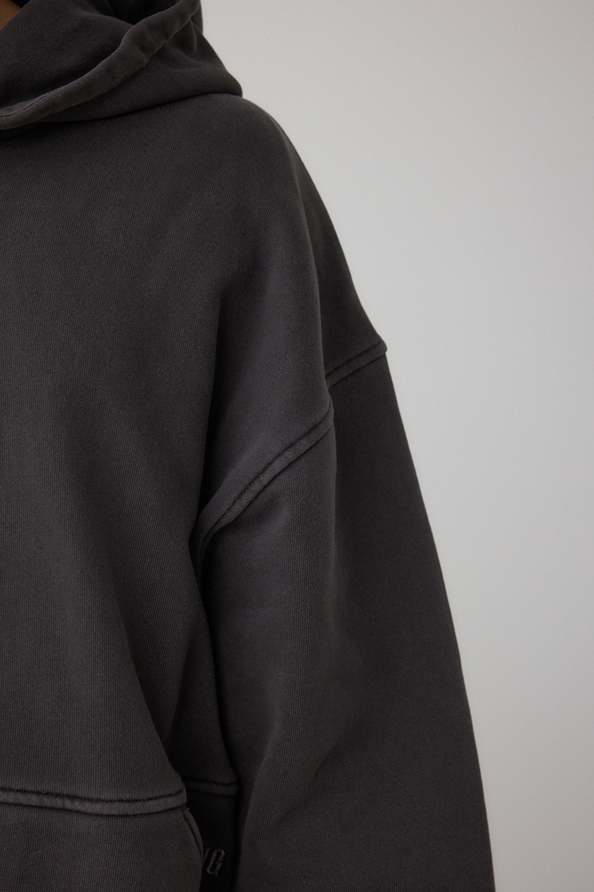 ワイドシルエットZIPUPフーディー 詳細画像