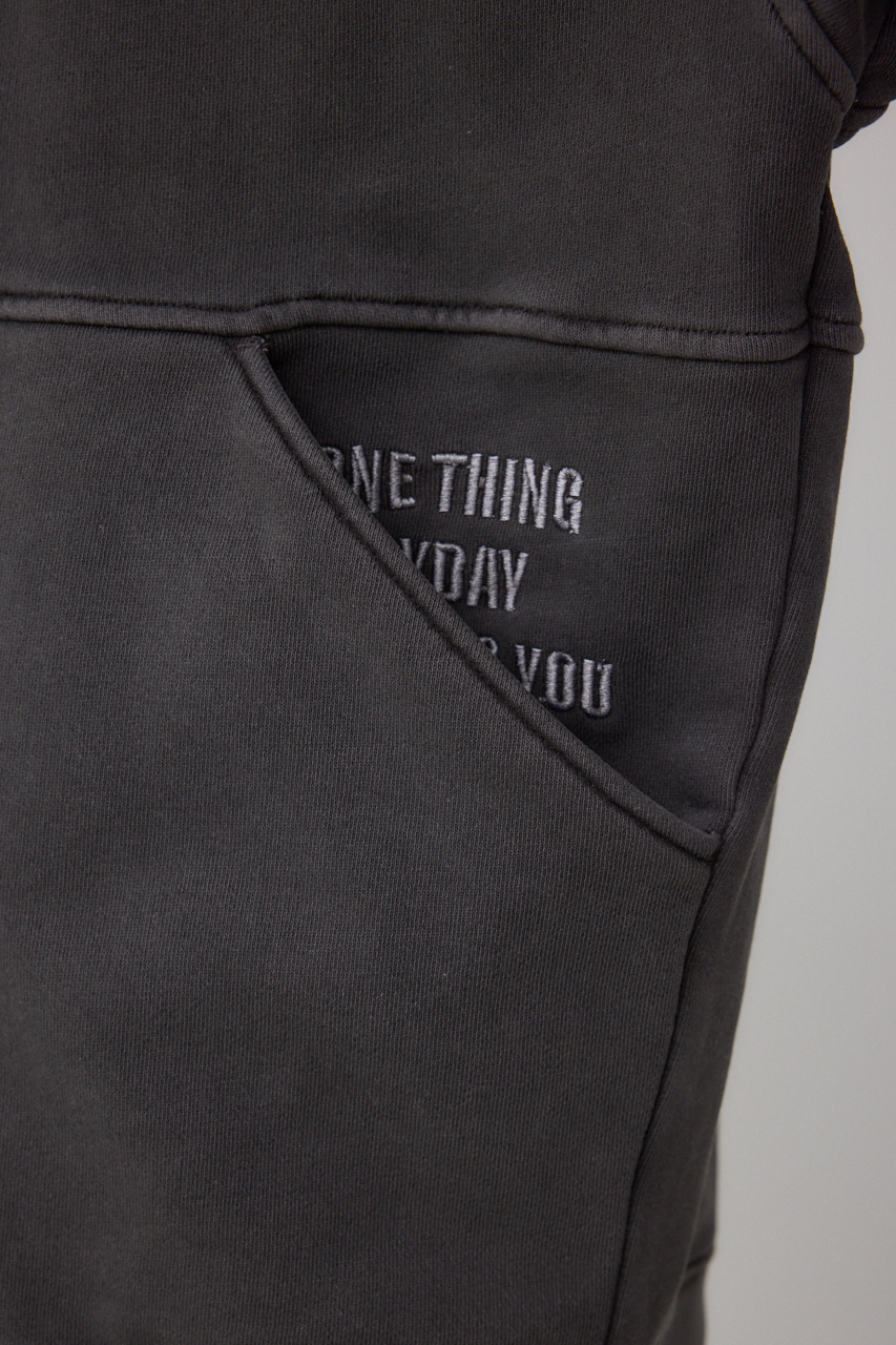 ワイドシルエットZIPUPフーディー 詳細画像