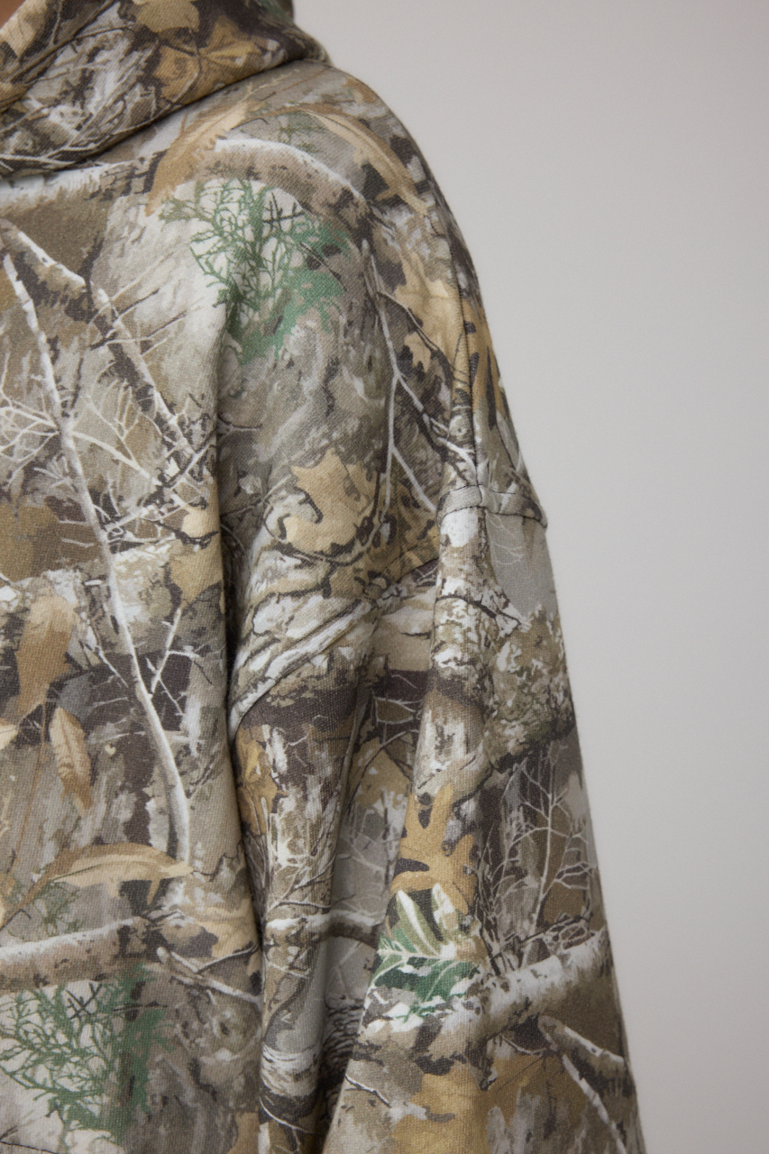 ワイドシルエットZIPUPフーディー 詳細画像