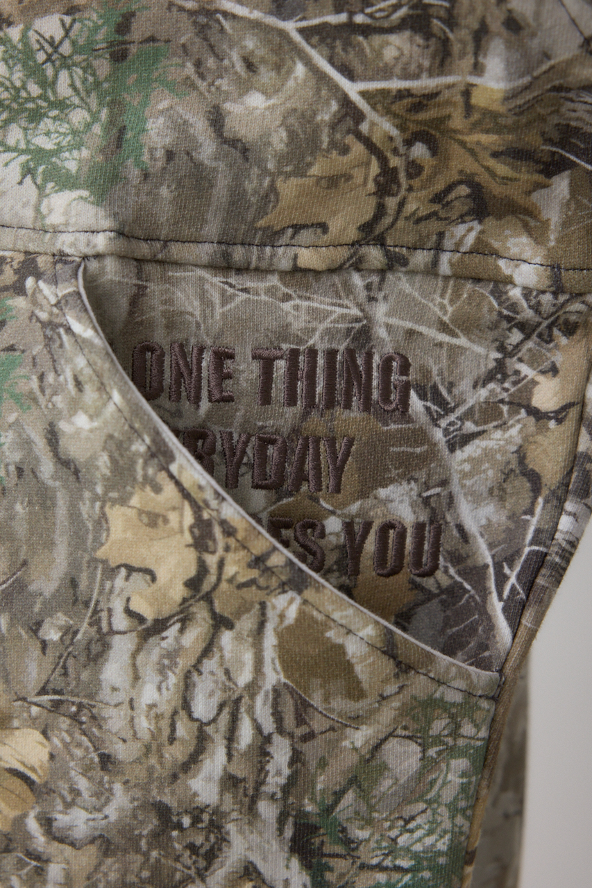 ワイドシルエットZIPUPフーディー 詳細画像