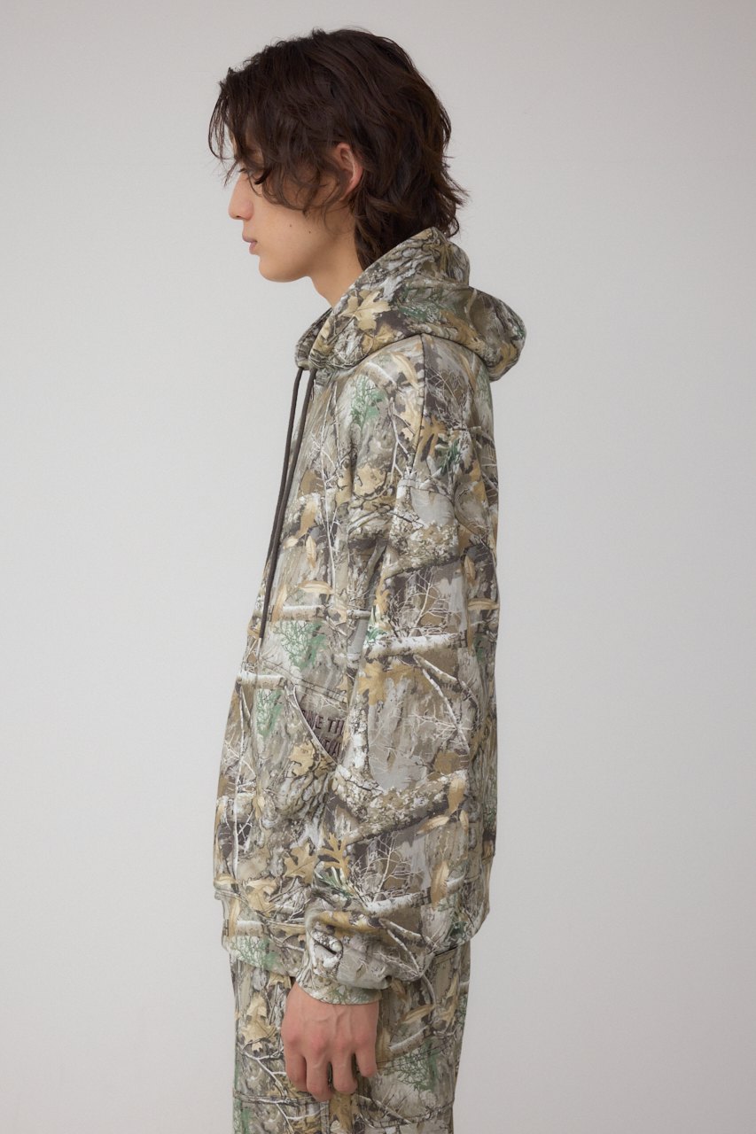 ワイドシルエットZIPUPフーディー 詳細画像