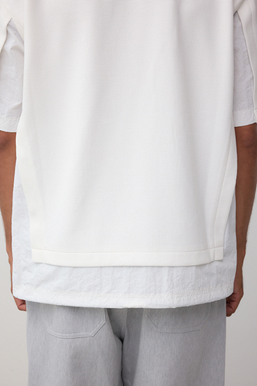 布帛ドッキングトップス 詳細画像