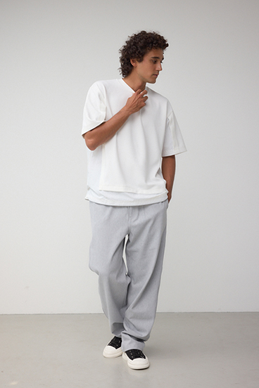 布帛ドッキングトップス 詳細画像