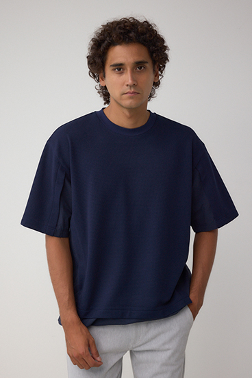 布帛ドッキングトップス 詳細画像