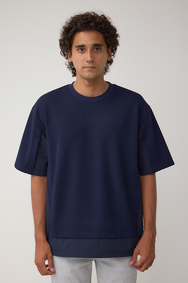 布帛ドッキングトップス 詳細画像