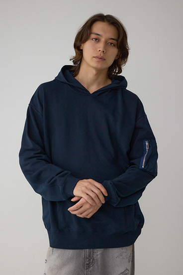 ユーティリティポケット付きフーディー 詳細画像