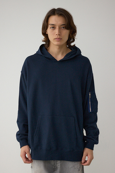 ユーティリティポケット付きフーディー 詳細画像