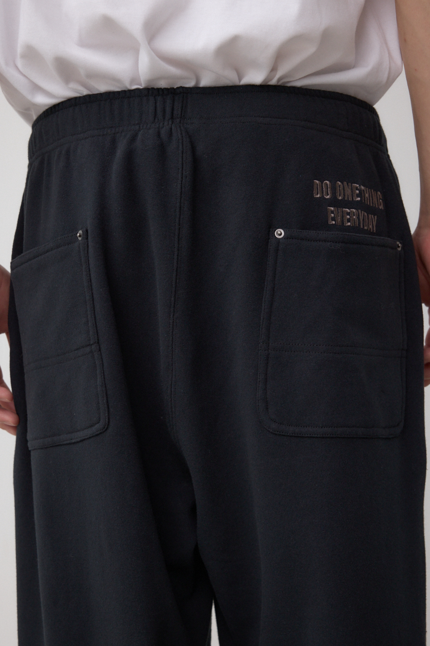 ダブルニースウェットパンツ 詳細画像