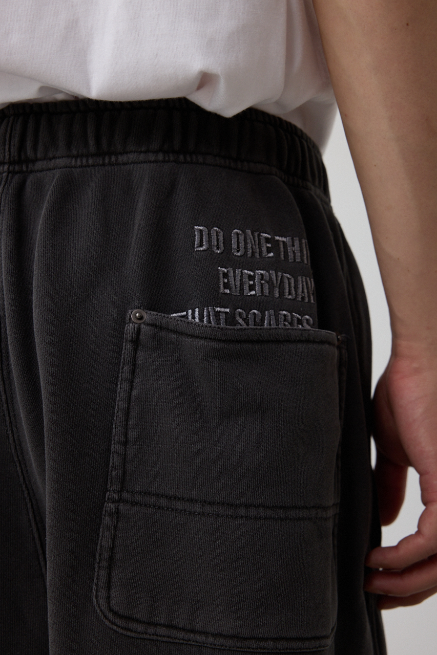 ダブルニースウェットパンツ 詳細画像