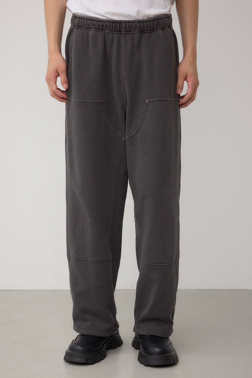 ダブルニースウェットパンツ 詳細画像