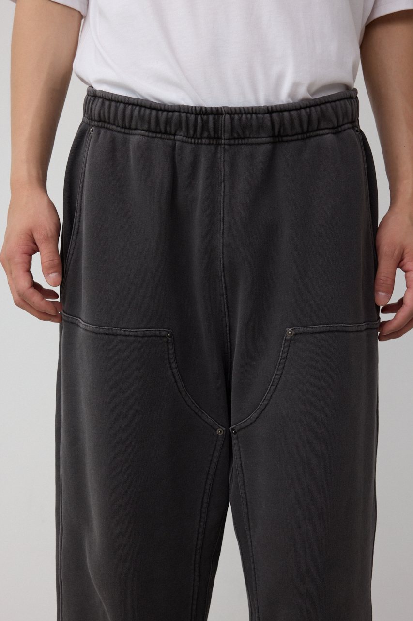 ダブルニースウェットパンツ 詳細画像