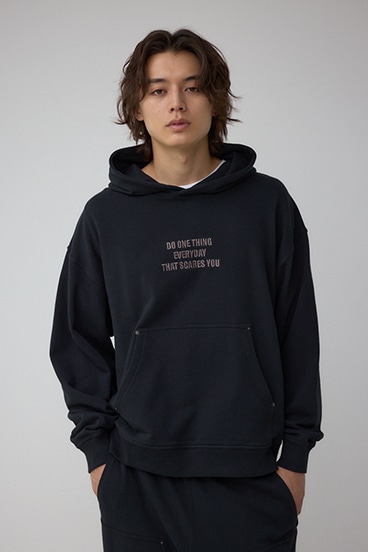 スウェットプルオーバーパーカー 詳細画像