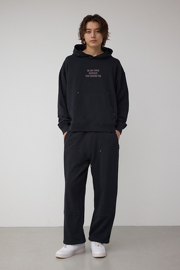 スウェットプルオーバーパーカー 詳細画像