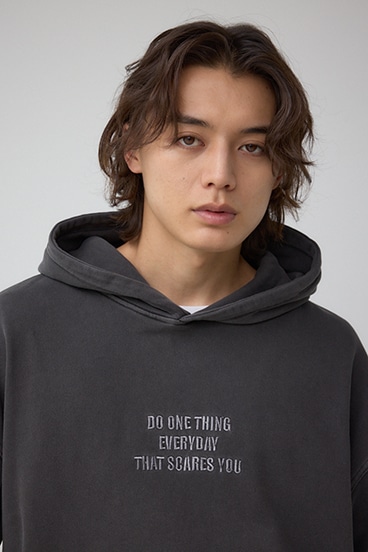 スウェットプルオーバーパーカー