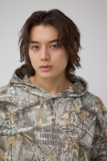 スウェットプルオーバーパーカー