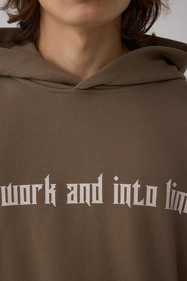 フェイクレイヤードスウェットフーディー 詳細画像