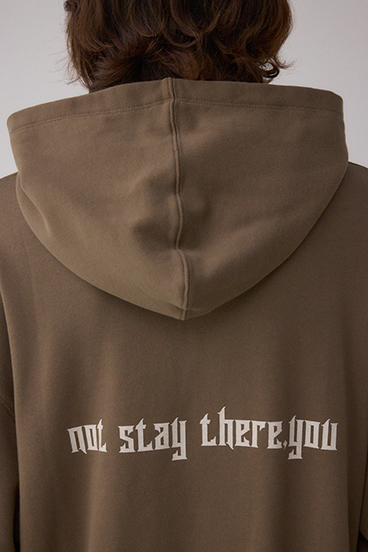 フェイクレイヤードスウェットフーディー 詳細画像