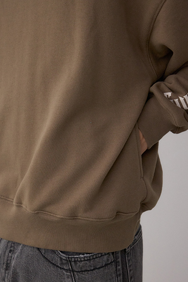 フェイクレイヤードスウェットフーディー 詳細画像