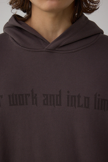 フェイクレイヤードスウェットフーディー 詳細画像