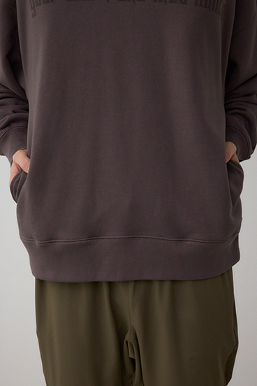 フェイクレイヤードスウェットフーディー 詳細画像