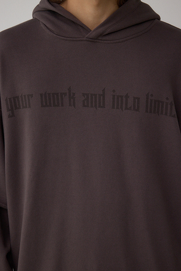 フェイクレイヤードスウェットフーディー 詳細画像