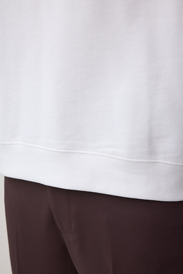 スプレー柄スウェットトップス 詳細画像