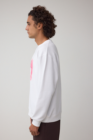 スプレー柄スウェットトップス 詳細画像