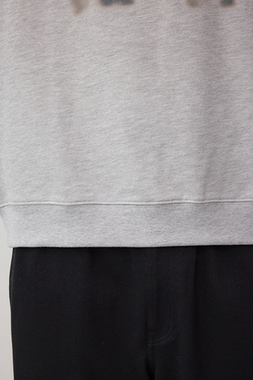 スプレー柄スウェットトップス 詳細画像