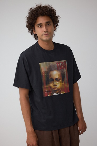 NAS ビンテージラップ半袖TEE 詳細画像