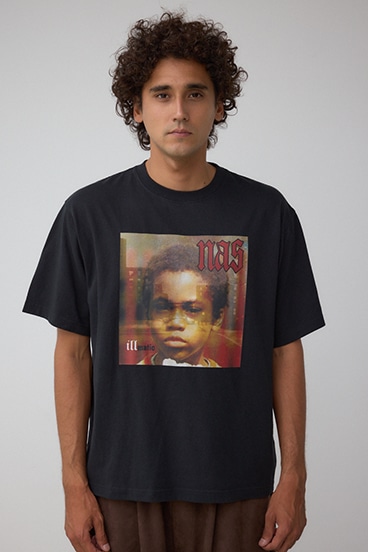 NAS ビンテージラップ半袖TEE 詳細画像