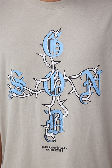 NAS ビンテージラップ半袖TEE 詳細画像