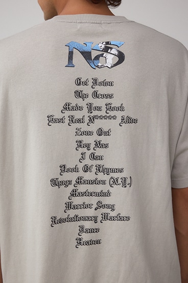 NAS ビンテージラップ半袖TEE 詳細画像