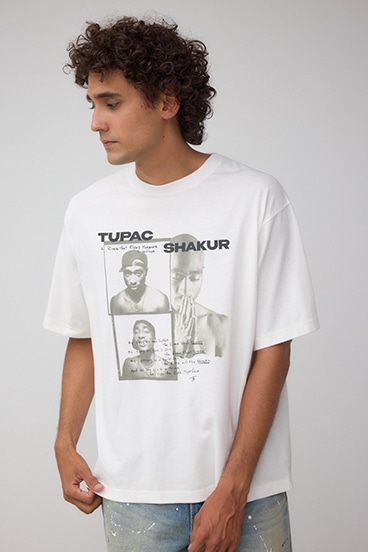 2PAC ビンテージラップ半袖TEE 詳細画像