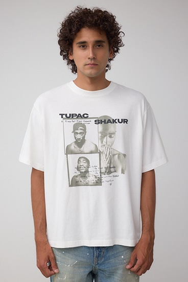 2PAC ビンテージラップ半袖TEE 詳細画像