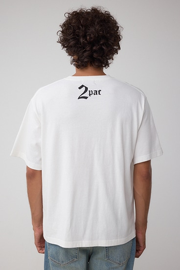2PAC ビンテージラップ半袖TEE 詳細画像