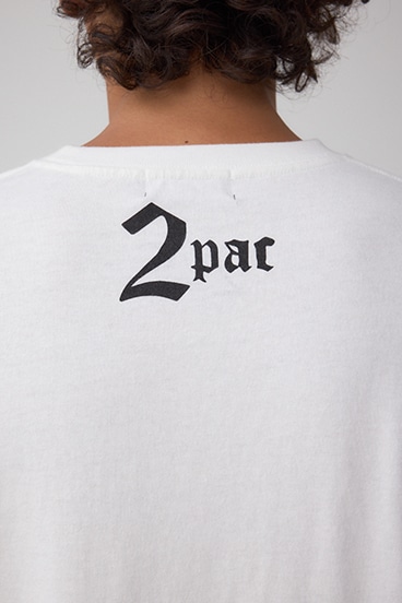 2PAC ビンテージラップ半袖TEE 詳細画像