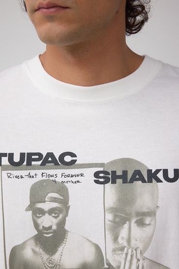 2PAC ビンテージラップ半袖TEE 詳細画像