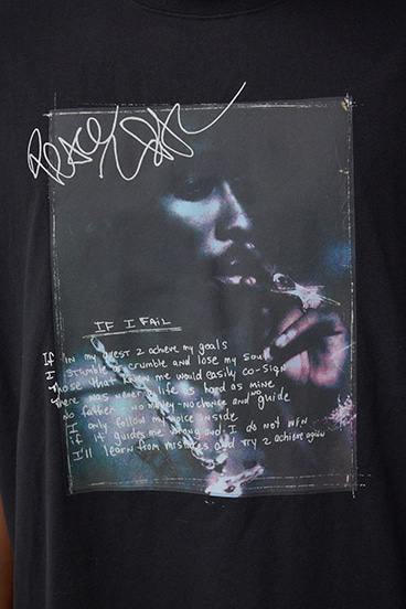 2PAC ビンテージラップ半袖TEE 詳細画像