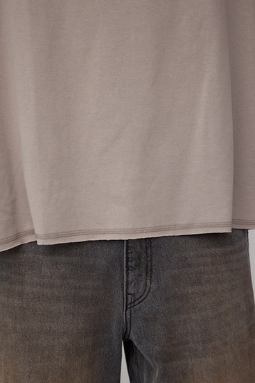 微配色フェイクレイヤードロンT 詳細画像