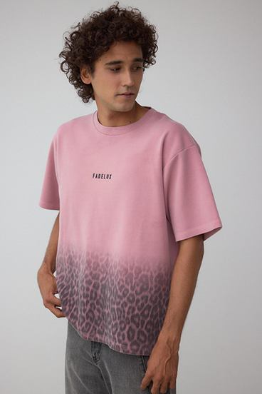 グラデーションレオパードTシャツ 詳細画像