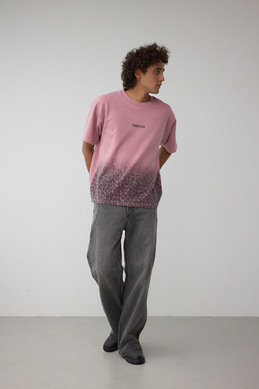 グラデーションレオパードTシャツ 詳細画像