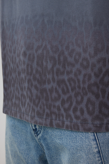 グラデーションレオパードTシャツ 詳細画像