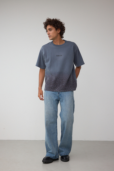 グラデーションレオパードTシャツ 詳細画像
