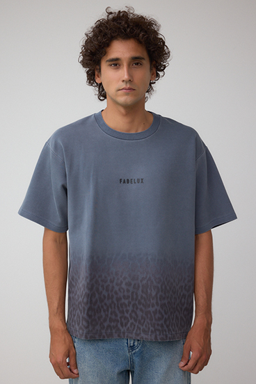 グラデーションレオパードTシャツ 詳細画像