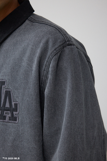 【MLB】AZUL コーチジャケット 詳細画像