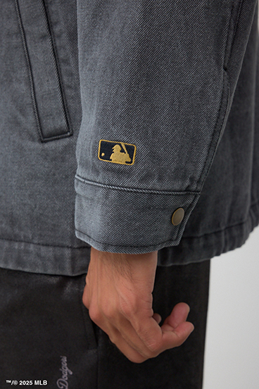 【MLB】AZUL コーチジャケット 詳細画像