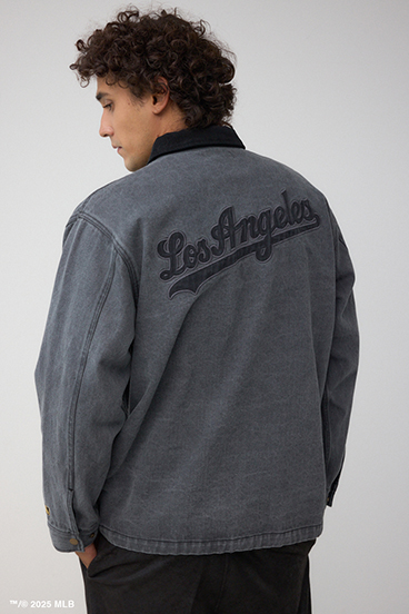 【MLB】AZUL コーチジャケット 詳細画像