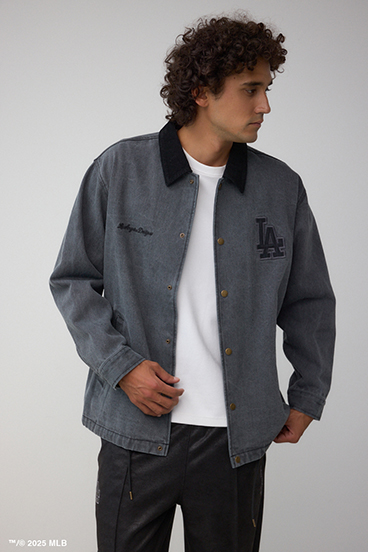 【MLB】AZUL コーチジャケット 詳細画像