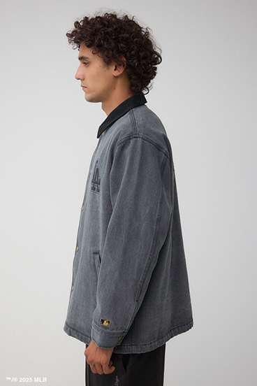 【MLB】AZUL コーチジャケット 詳細画像