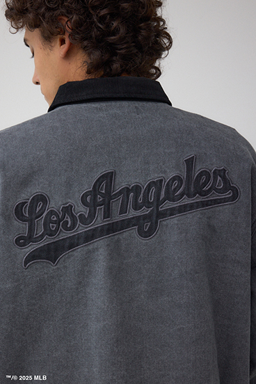 【MLB】AZUL コーチジャケット 詳細画像